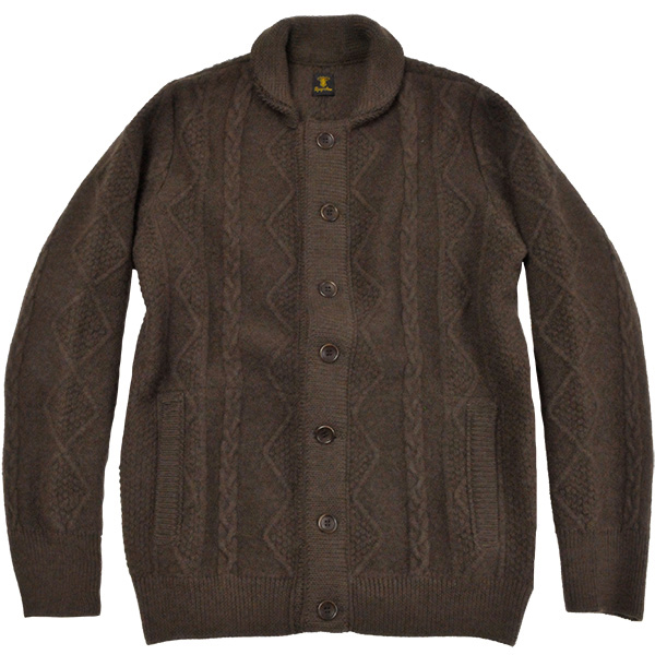 DjangoAtour “fishermanswork knit cardigan” | MASUYA