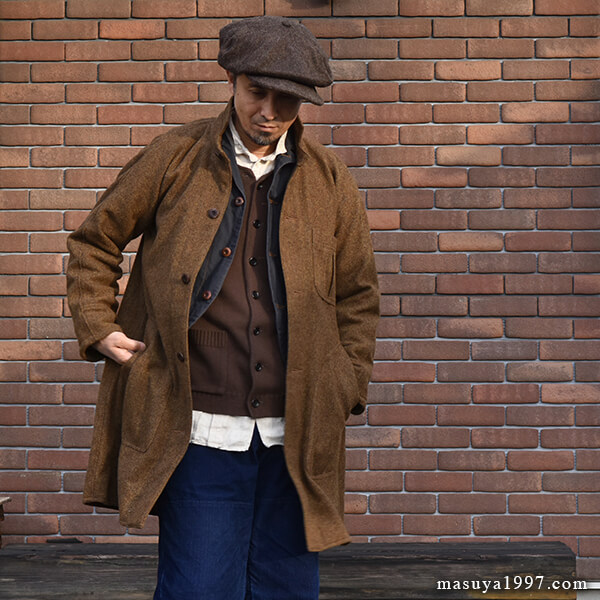 DjangoAtour “classic farmers shetlandwooltweed coat” | MASUYA