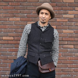 DjangoAtour “tweed frock vest”