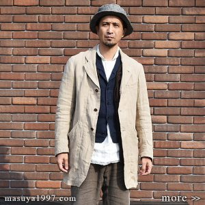 DjangoAtour “classic heavylinen country coat”