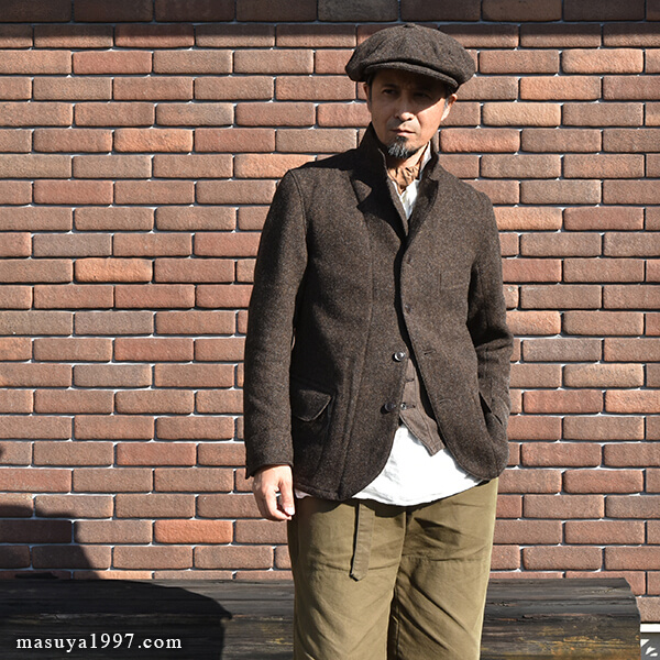 DjangoAtour “classic shetlandwooltweed tailor jacket” | MASUYA