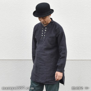 DjangoAtour “frenchvictorians belgium-linen pullover”＜anotherline＞