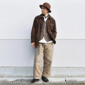 DjangoAtour “anotherline corduroy coverall”