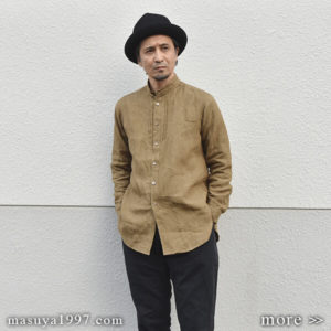 DjangoAtour “frenchvictorians strap-cover linen shirt”＜anotherline＞