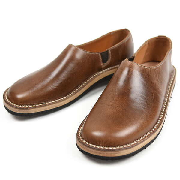 TOKYOSANDAL “SIDE GORE SLIP-ON”＜CHROMEXCEL NATURAL＞ | MASUYA