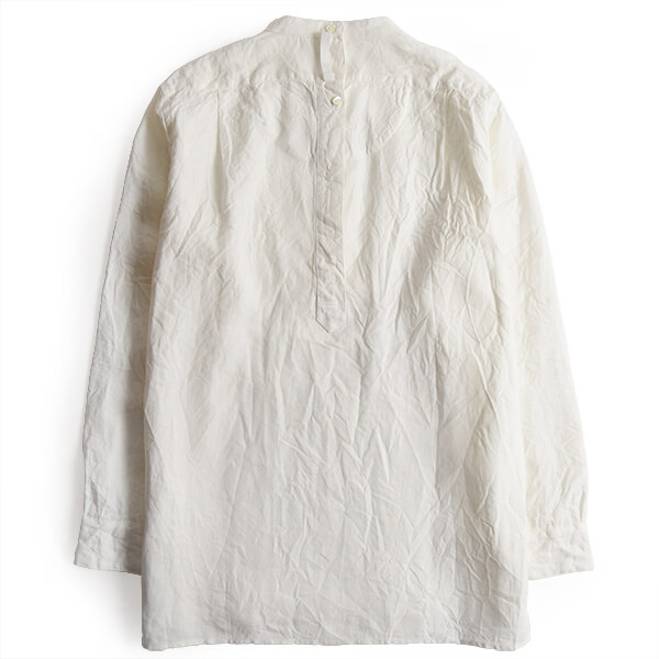 antiqued irishlinen shirt / naturalwhite