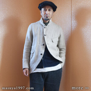 DjangoAtour “classic farmers heavylinen tailor jkt”＜anotherline＞