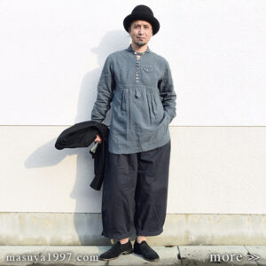 DjangoAtour “frenchvictorians premium-linen pullover”＜anotherline＞