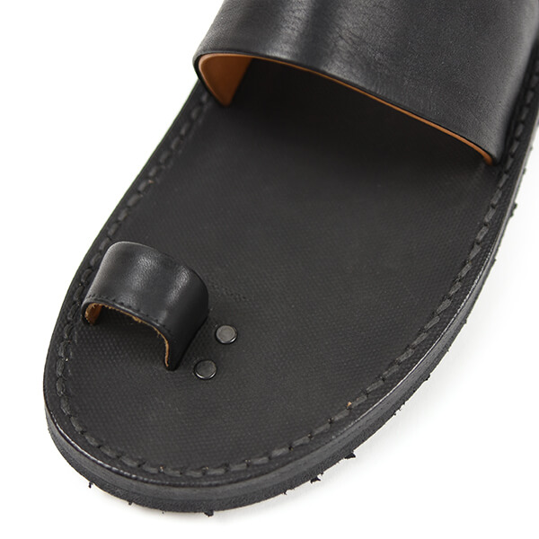 SALE TOKYOSANDAL “THUMB RING SANDAL”＜COW STEER BLACK＞ | MASUYA