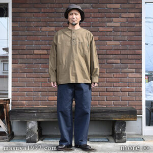 TAKE & SONS “PULLOVER SHIRT”