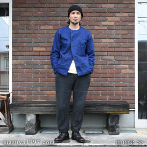 DjangoAtour “classic frenchwork blouson × fishermanswork quarterknit knickers”