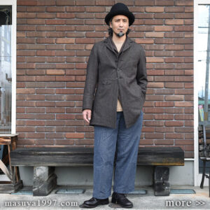 DjangoAtour “victorians tweed frockcoat & classic shawlcollar wool jacket”