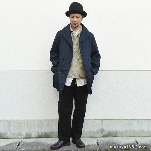 CORONA “UTILITY MACKINAW COAT”＜HIGH DENSITY COTTON GABARDINE