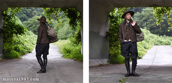 BLACK SIGN “1930s Wind Block 'CORD' Jacket” | MASUYA