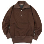 5f_105aa_oh_extra_cotton_fleece_stand_collar_ls_brown_heather