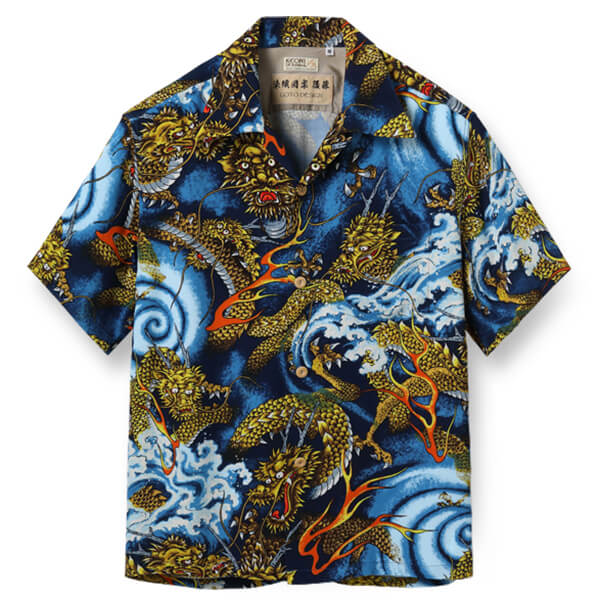 SUNSURF Aloha shirt “龍”＜KEONI OF HAWAII＞ | MASUYA