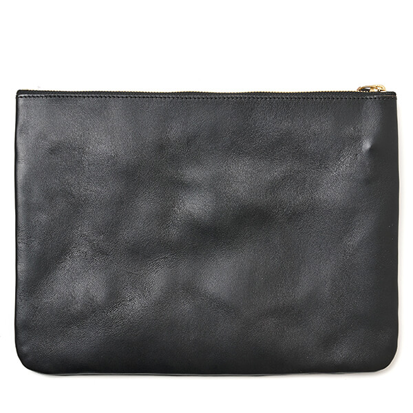 ROLLING DUB TRIO “SQUARE ZIP & SNAP POUCH size L”＜BLACK HORSE