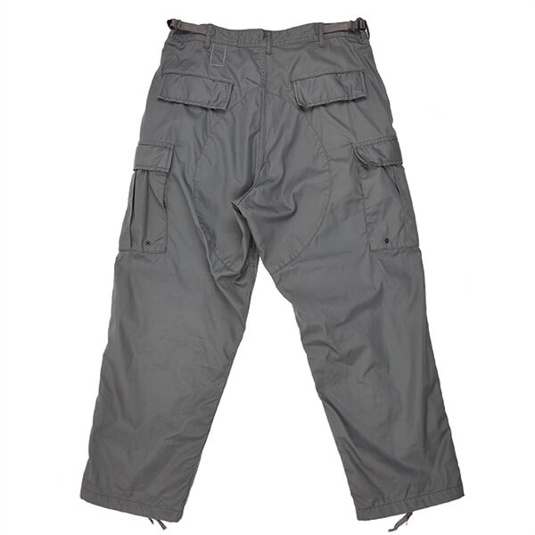 FATIGUE SLACKS #FP026 “357 B.D.U SLACKS”＜COTTON GABARDINE / GUN METALLIC  GRAY＞ | MASUYA