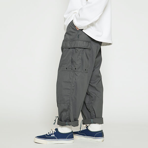 FATIGUE SLACKS #FP026 “357 B.D.U SLACKS”＜COTTON GABARDINE / GUN METALLIC  GRAY＞ | MASUYA