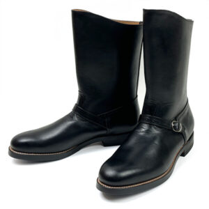 6a_203e_attractions_biltbuck_lot320_cowboy_boots_black_horsehide