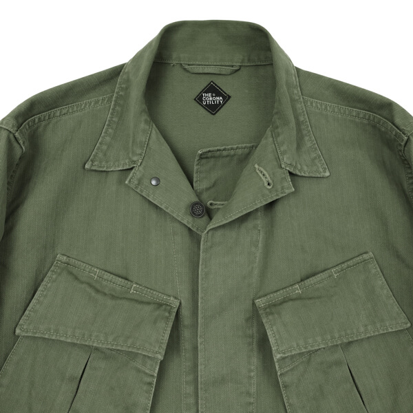 ENGINEERED GARMENTS BDU Jacket HBT S（COMOLI (コモリ