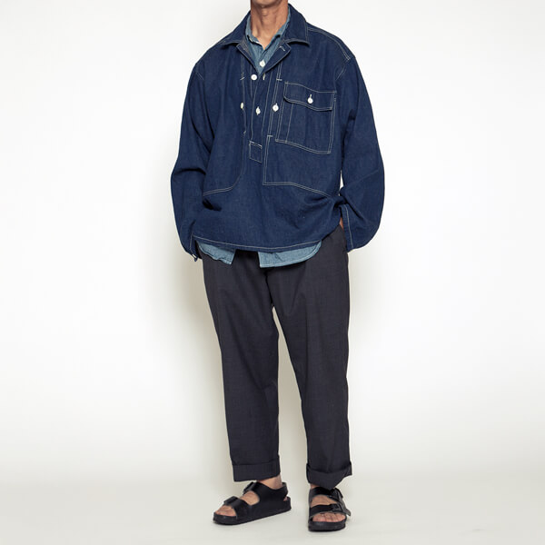 CORONA “A.M PULLOVER JACKET”＜10oz CLASSICS DENIM＞ | MASUYA