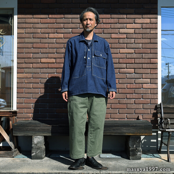CORONA “A.M PULLOVER JACKET”＜10oz CLASSICS DENIM＞ | MASUYA