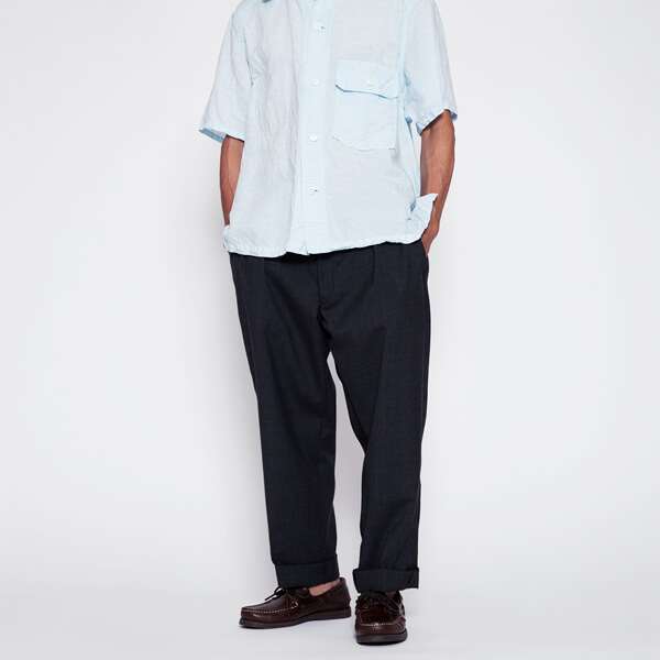 CP026・2T Desert Slacks / Cotton Moleskin - Brown – THE