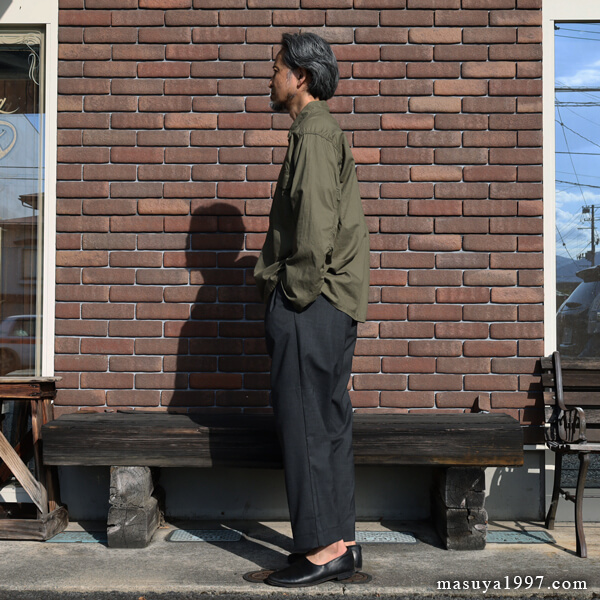 CORONA “2T DESERT SLACKS”＜WOOL TROPICAL CLOTH＞ | MASUYA