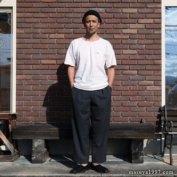 CORONA “2T DESERT SLACKS”＜WOOL TROPICAL CLOTH＞ | MASUYA