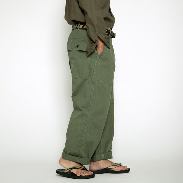 美品 CORONA FATIGUE SLACKS UTILITY 911P△