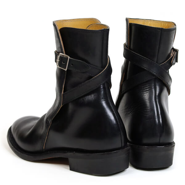 MAKERS “WENDERS”＜GUIDI HORSEBUTT BLACK / HALF RUBBER SOLE