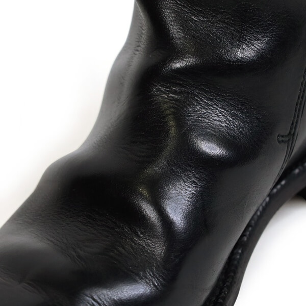 MAKERS “WENDERS”＜GUIDI HORSEBUTT BLACK / HALF RUBBER SOLE