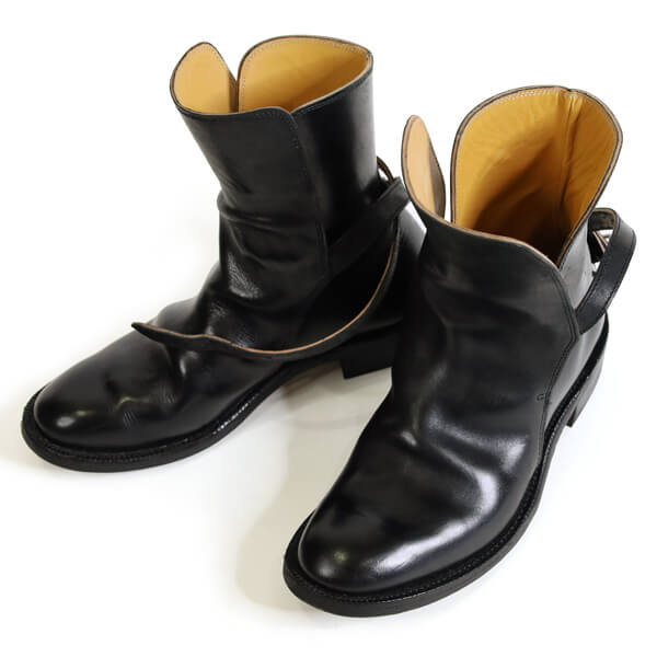 MAKERS “WENDERS”＜GUIDI HORSEBUTT BLACK / HALF RUBBER SOLE