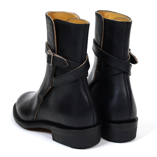 MAKERS “WENDERS”＜GUIDI HORSEBUTT BLACK / HALF RUBBER SOLE