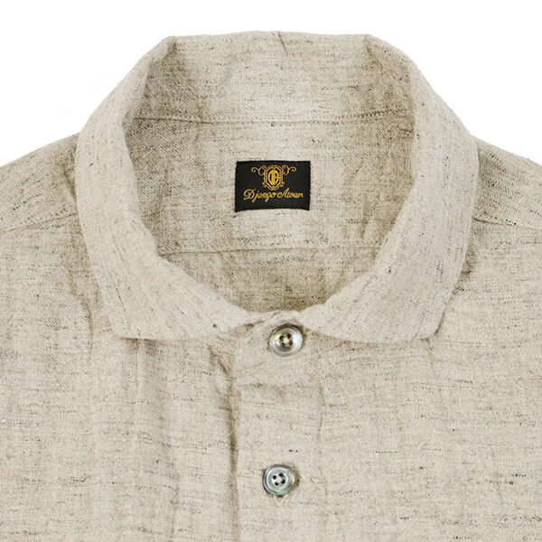 DjangoAtour “classic frenchwidespread heavylinen shirt 2025” | MASUYA