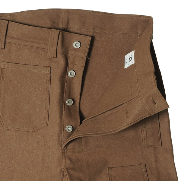 JOHN GLUCKOW by WAREHOUSE “Lot JG-01 1910s Netmaker's Trousers