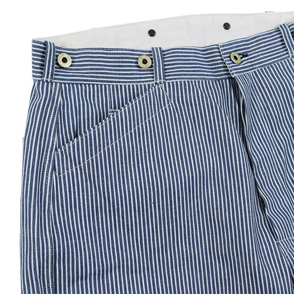 WAREHOUSE 1234 FREE LAND フリーランド ヒッコリー WAREHOUSE 1234 1920's FREE LAND WAIST OVERALL ヒッコリー