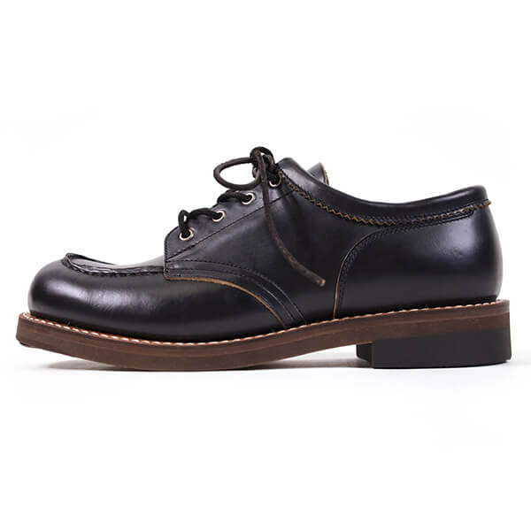 ROLLING DUB TRIO “COUPEN LOW MOC”＜BLACK CHROMEXCEL＞ | MASUYA