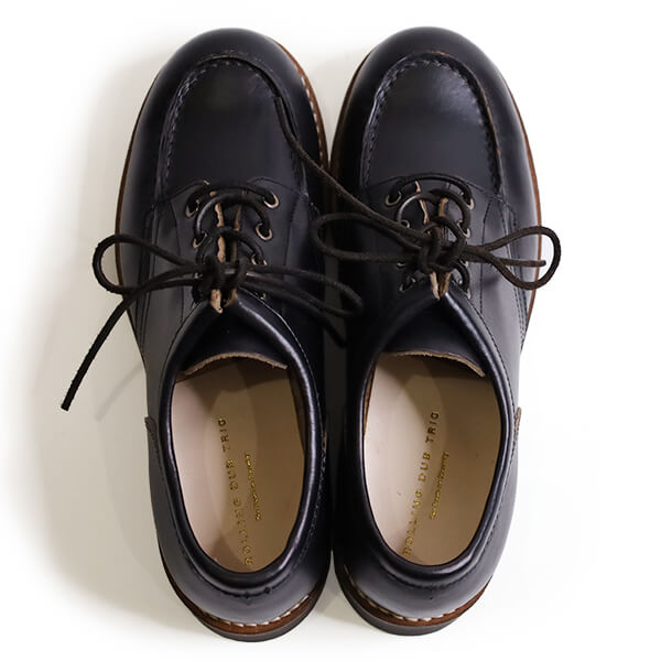 ROLLING DUB TRIO “COUPEN LOW MOC”＜BLACK CHROMEXCEL＞ | MASUYA
