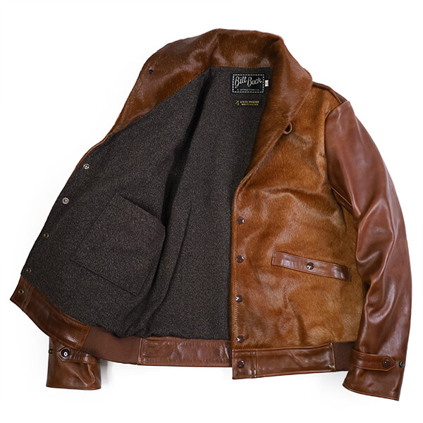 ハリソンジャケット ATTRACTIONS＜BILTBUCK＞ “LOT 625EX HAIR ON HORSEHIDE KING