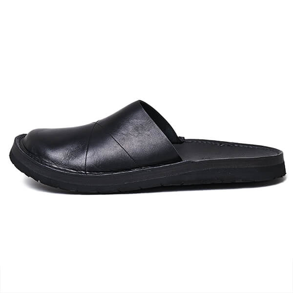 TOKYOSANDAL “ONSEN SLIP-ON”＜CLASSIC VACHETTA BLACK＞ | MASUYA