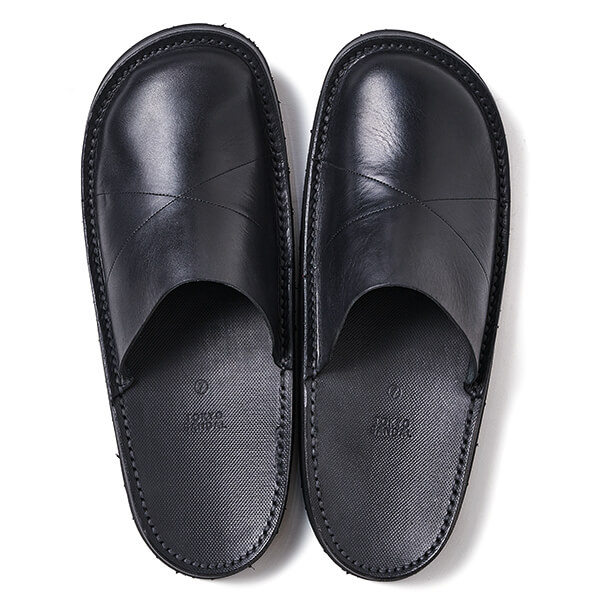 TOKYOSANDAL “ONSEN SLIP-ON”＜CLASSIC VACHETTA BLACK＞ | MASUYA
