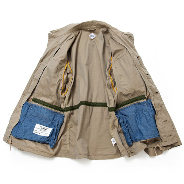 CORONA “M-43 FIELD JACKET”＜HIGH DENSITY CHAMBRAY GABARDINE＞ | MASUYA