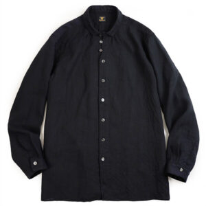 3d_2aa_da_french_maquignon_smallcollar_linen_shirt_black