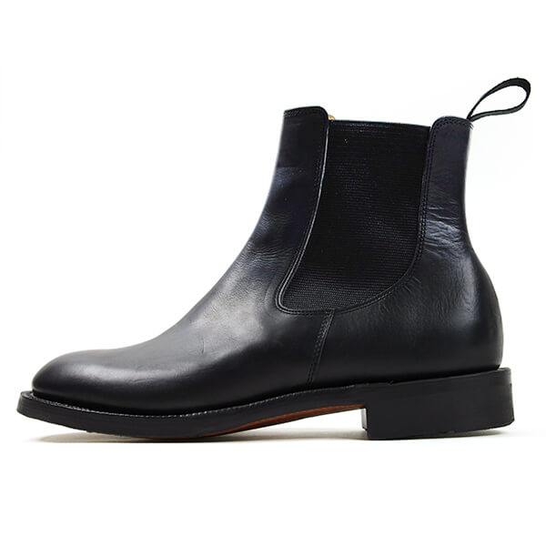 MAKERS “VITTORIA”＜BLACK GUIDI CALF / HALF RUBBER SOLE＞ | MASUYA