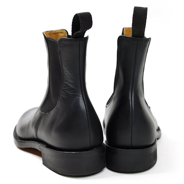 MAKERS “VITTORIA”＜BLACK GUIDI CALF / HALF RUBBER SOLE＞ | MASUYA