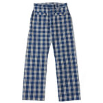 4b_21b_lot1237_1900s_indigoblue_whitecheck_waist_overall