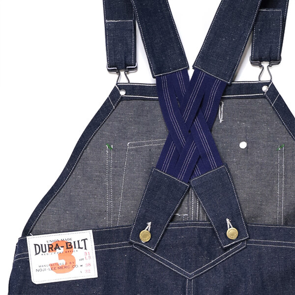 DURA-BILT “3 SERIES LOW BACK OVERALLS” ＜10oz DENIM / 31-LB＞ | MASUYA