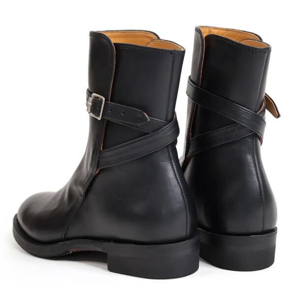MAKERS “WENDERS”＜GUIDI CALF BLACK / HALF RUBBER SOLE＞ | MASUYA